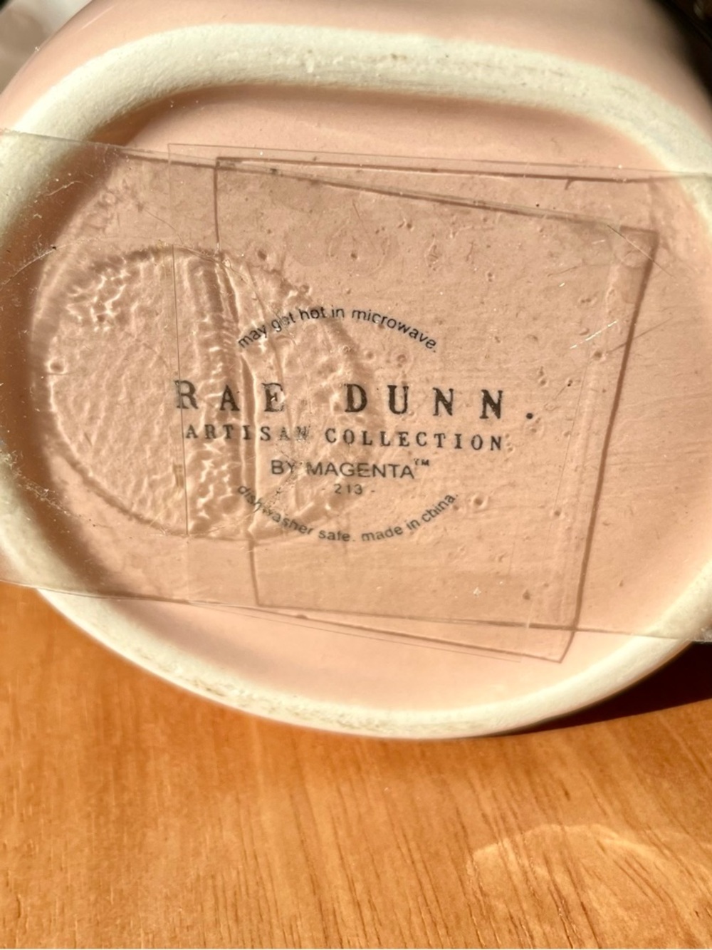🐝Rae Dunn Queen Bee Light Pink Mug w White Daisy and Bee Lid Topper - NWOT - Picture 7 of 7